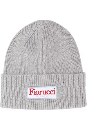Fiorucci Beanies - Logo-patch knit beanie