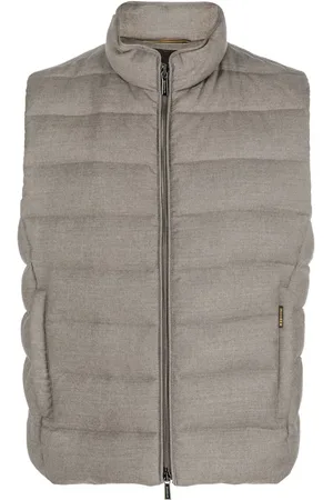 MOORER Padded down gilet