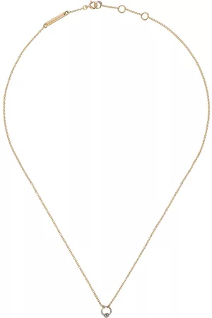 DELFINA DELETTREZ 18kt white and yellow Two in One necklace