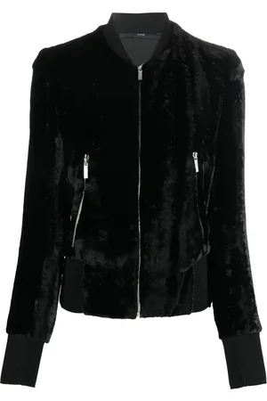 SAPIO Velvet bomber jacket