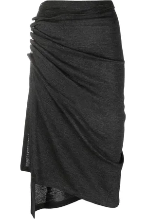 Paco rabanne Ruched midi skirt