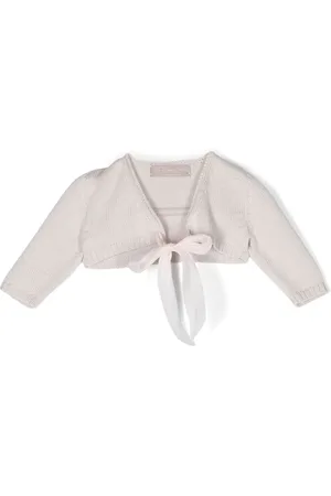 LA STUPENDERIA Self-tie cashmere cardigan