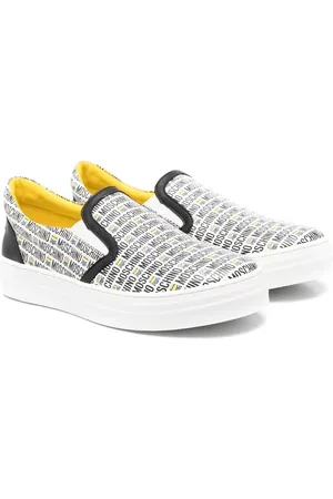 Moschino All-over logo print sneakers