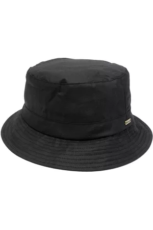 Barbour Women Hats - Logo-plaque bucket hat