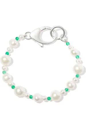 Hatton Labs Pebbles pearl and bead bracelet