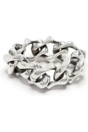 EMANUELE BICOCCHI Soft sharp link chain ring