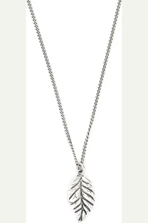 EMANUELE BICOCCHI Leaf-charm chain-link necklace
