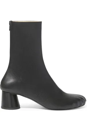 Proenza Schouler Sculpt heeled leather ankle boots