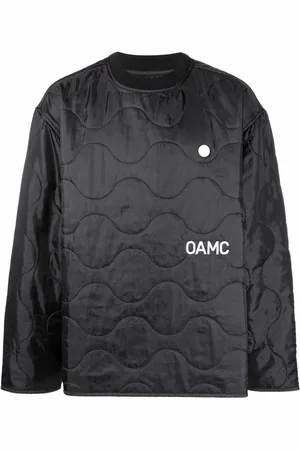 OAMC Peacemaker-print quilted jacket