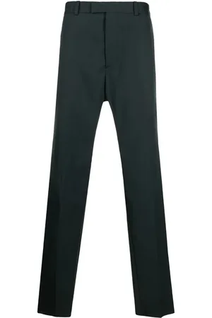 OAMC Contrast-stitching straight-leg trousers