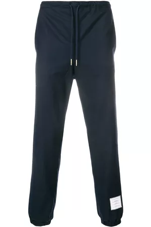 Thom Browne Elastic Hem Wool Track Trouser