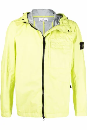Stone Island Compass-badge hooded windbreaker