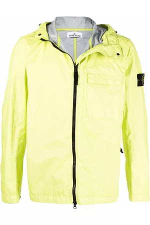 Stone Island Compass-badge hooded windbreaker