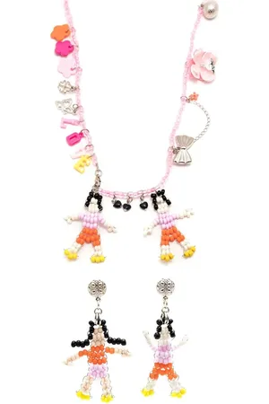 AMIR SLAMA Charm detail necklace