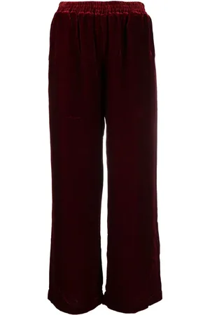 Gold Hawk Velvet pants