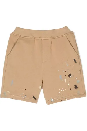 MOSTLY HEARD RARELY SEEN Louis paint-splatter shorts