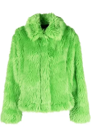 Msgm Faux-fur jacket
