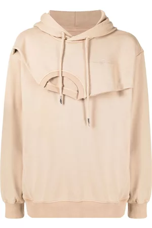 Feng Chen Wang Panelled drawstring hoodie