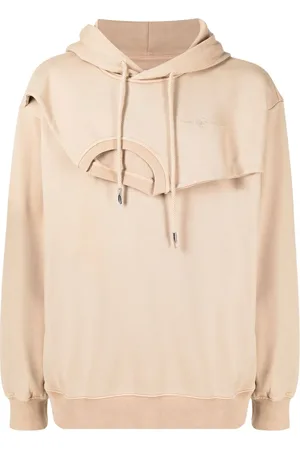 Feng Chen Wang Panelled drawstring hoodie