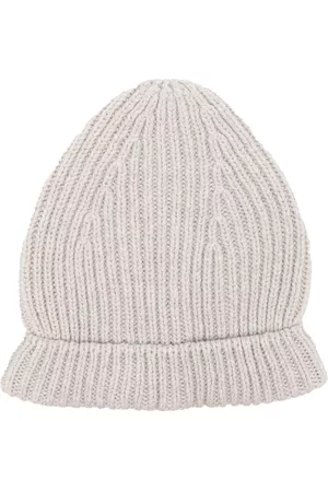 Rick Owens Beanies - Ribbed cashmere-wool beanie hat