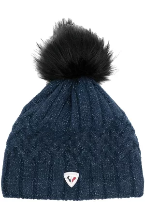 Rossignol Cable-knit pompom beanie