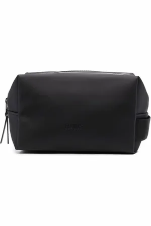 Rains Embossed-logo wash bag