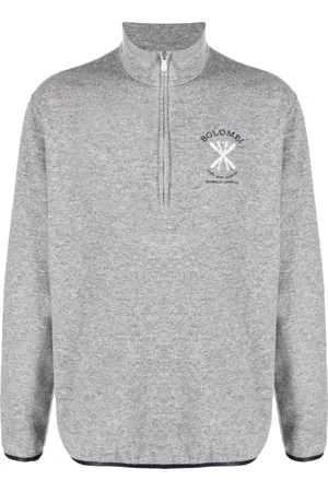 Brunello Cucinelli Embroidered roll-neck sweatshirt