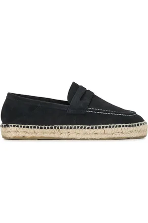 MANEBI Hamptons collapsible-heel loafer espadrilles