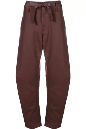 Stone Island Men Stretch Pants - Stretch-cotton straight-trousers