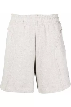 MISBHV Raw cut-finish cotton track shorts