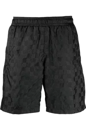 MISBHV Logo-print track shorts