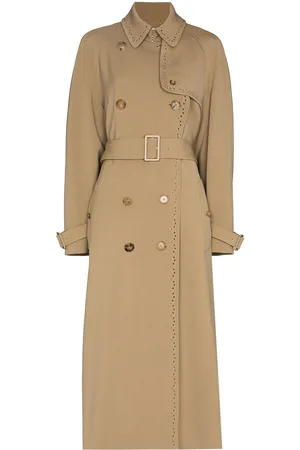 Chloé Broderie anglaise trench coat