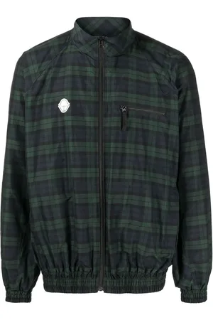 UNDERCOVER Check-pattern bomber jacket