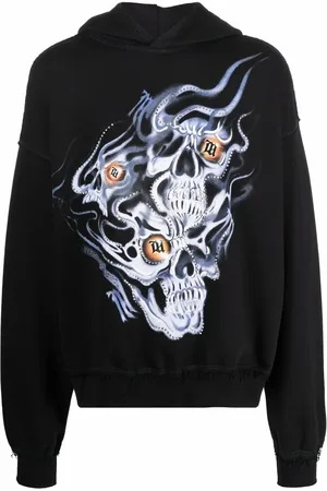 MISBHV Graphic-print organic cotton hoodie