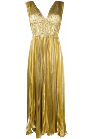 MARIA LUCIA HOHAN V-neck sleeveless dress