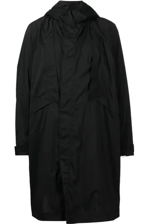 JULIUS Dusk Mod hooded raincoat