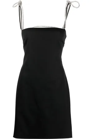 GIUSEPPE DI MORABITO Lace-up detail mini dress