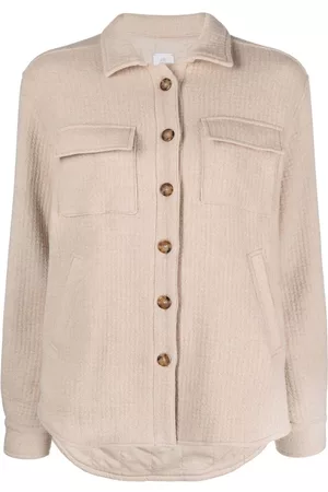 ELEVENTY Wool textured long-sleeve shirt