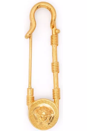 VERSACE Safety-Pin Medusa brooch