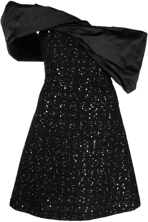 Giambattista Valli Sequin-embellished asymmetric dress