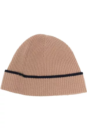 ELEVENTY Men Beanies - Cashmere ribbed-knit beanie