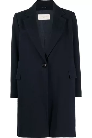 Circolo Women Coats - Buttoned-up single-breasted coat