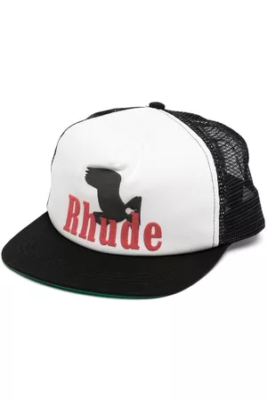 Rhude Caps - Logo-print trucker cap