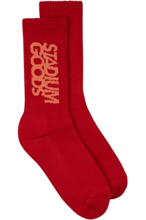 Stadium Goods Logo-print " Rose" crew socks