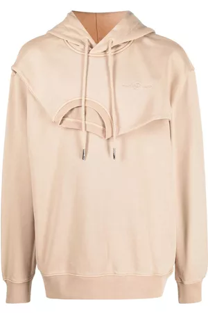 Feng Chen Wang Panelled drawstring hoodie