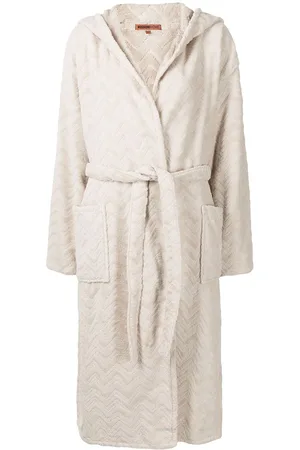 Missoni Rex zig zag pattern bathrobe