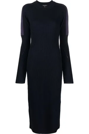 RAG&BONE Nikole ribbed-knit midi dress