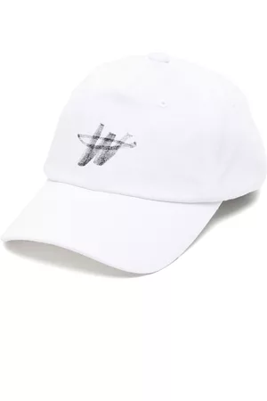 We11 Done Cotton logo-print cap