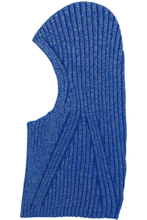 DION LEE Ribbed-knit balaclava beanie
