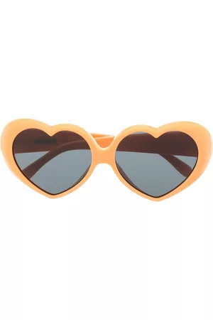 Moschino Heart-shaped frame sunglasses